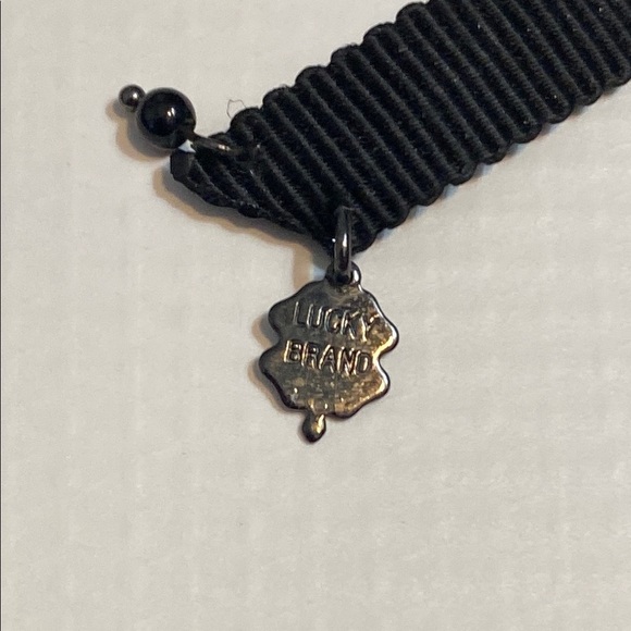 Lucky Brand Black Layered Necklace with Beads - Picture 6 of 6